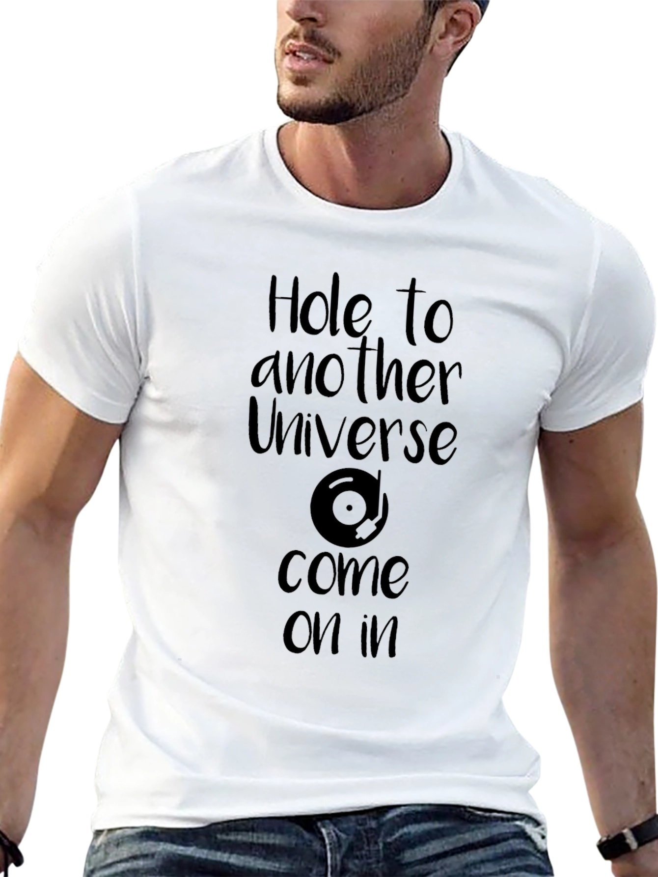 Hole to Another Universe Graphic Tee