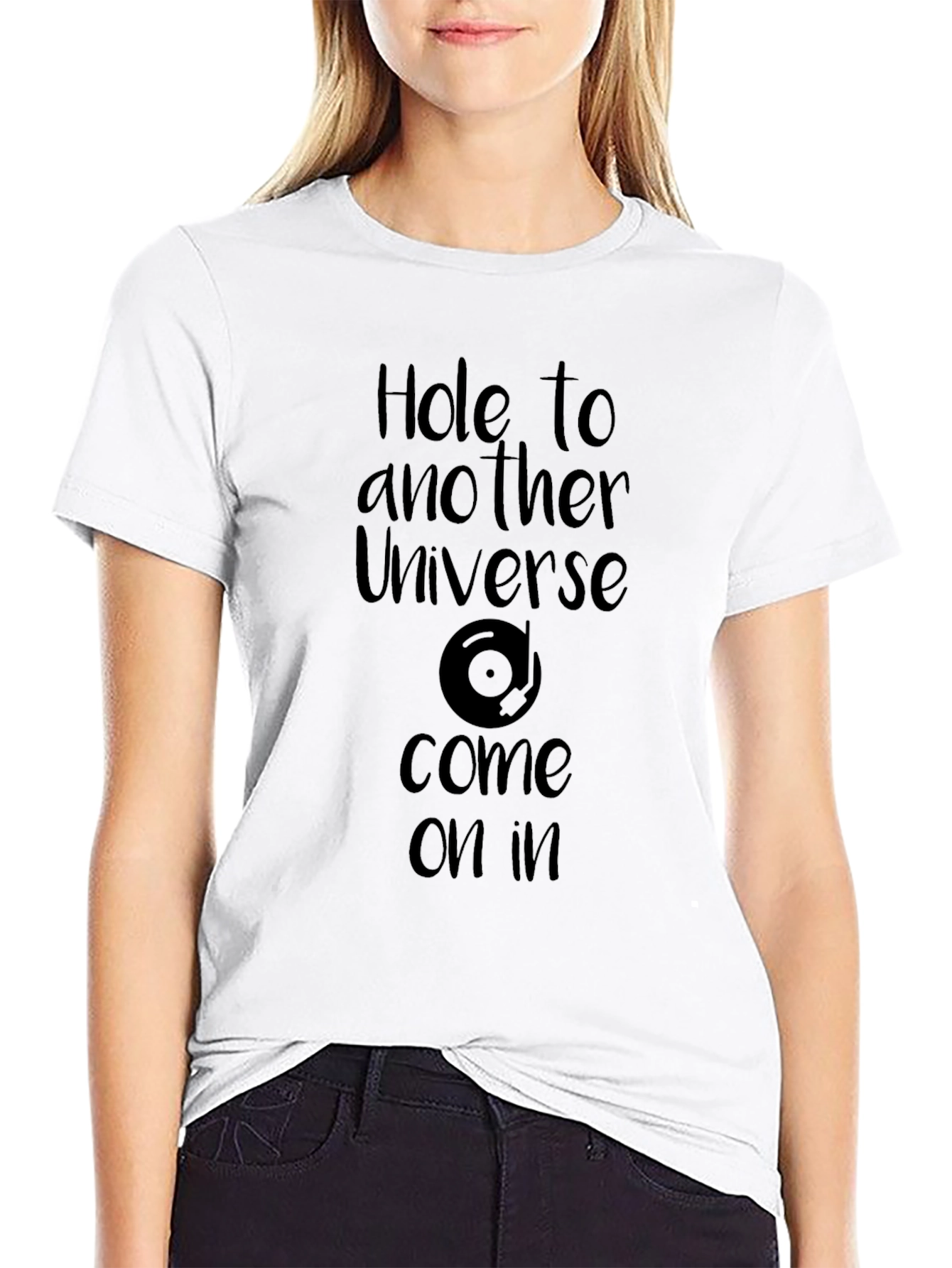 Hole to Another Universe Graphic Tee