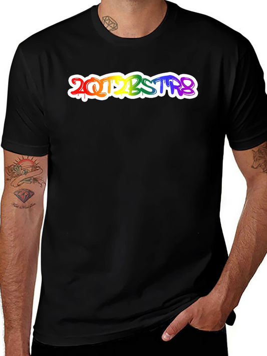 2QT2BSTR8 Rainbow Graphic T-Shirt
