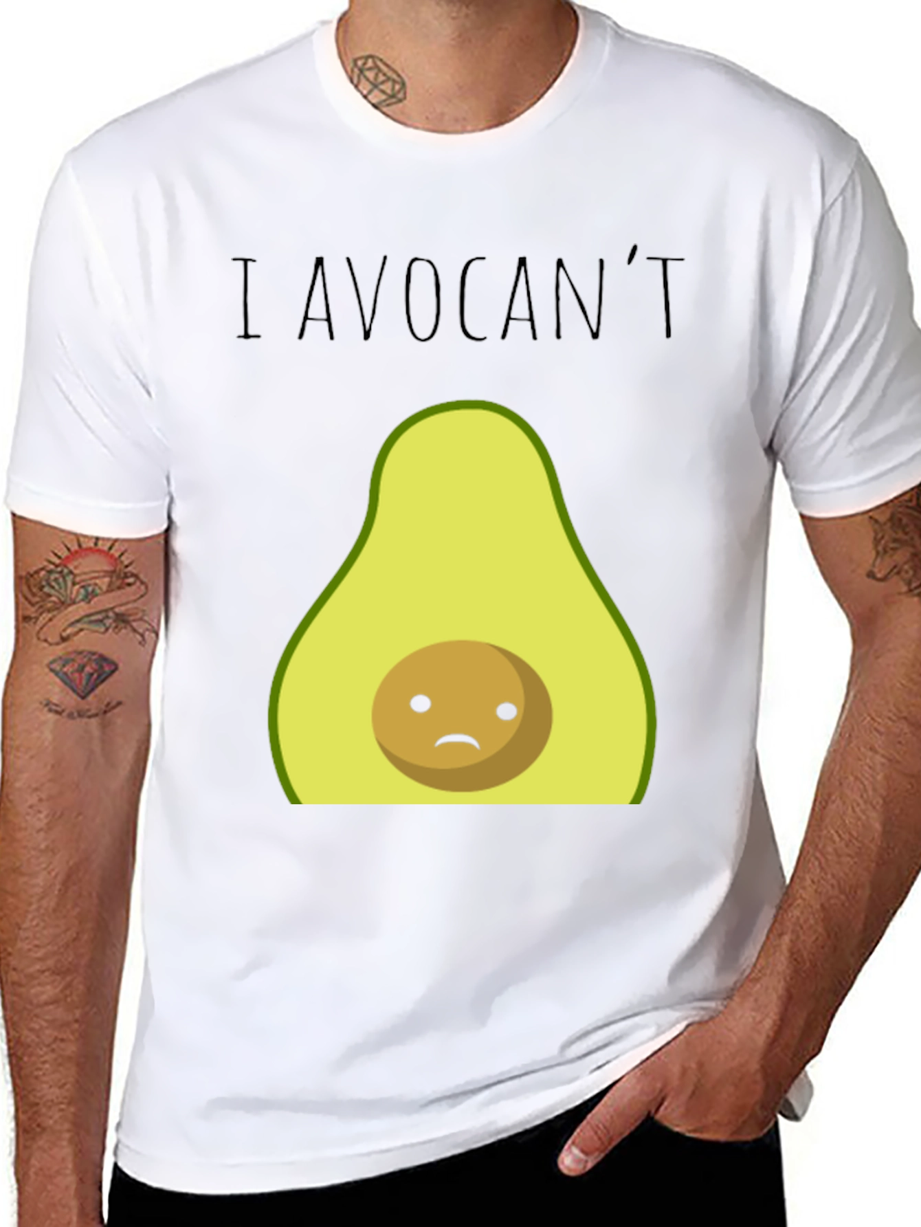 I Avocant T-Shirt - Funny Avocado Graphic Tee