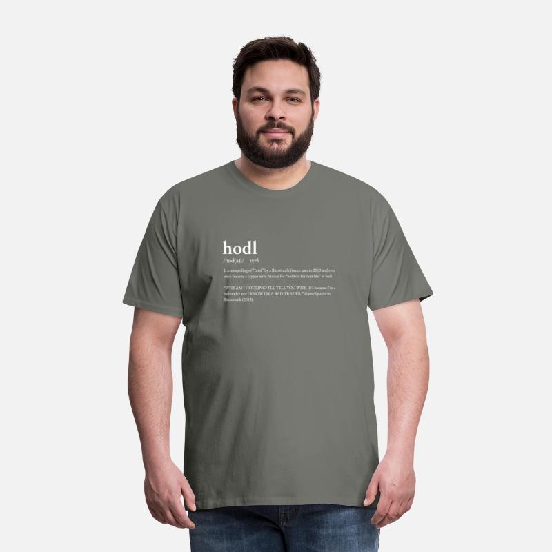 Hodl Crypto Trading Definition Classic T Shirt