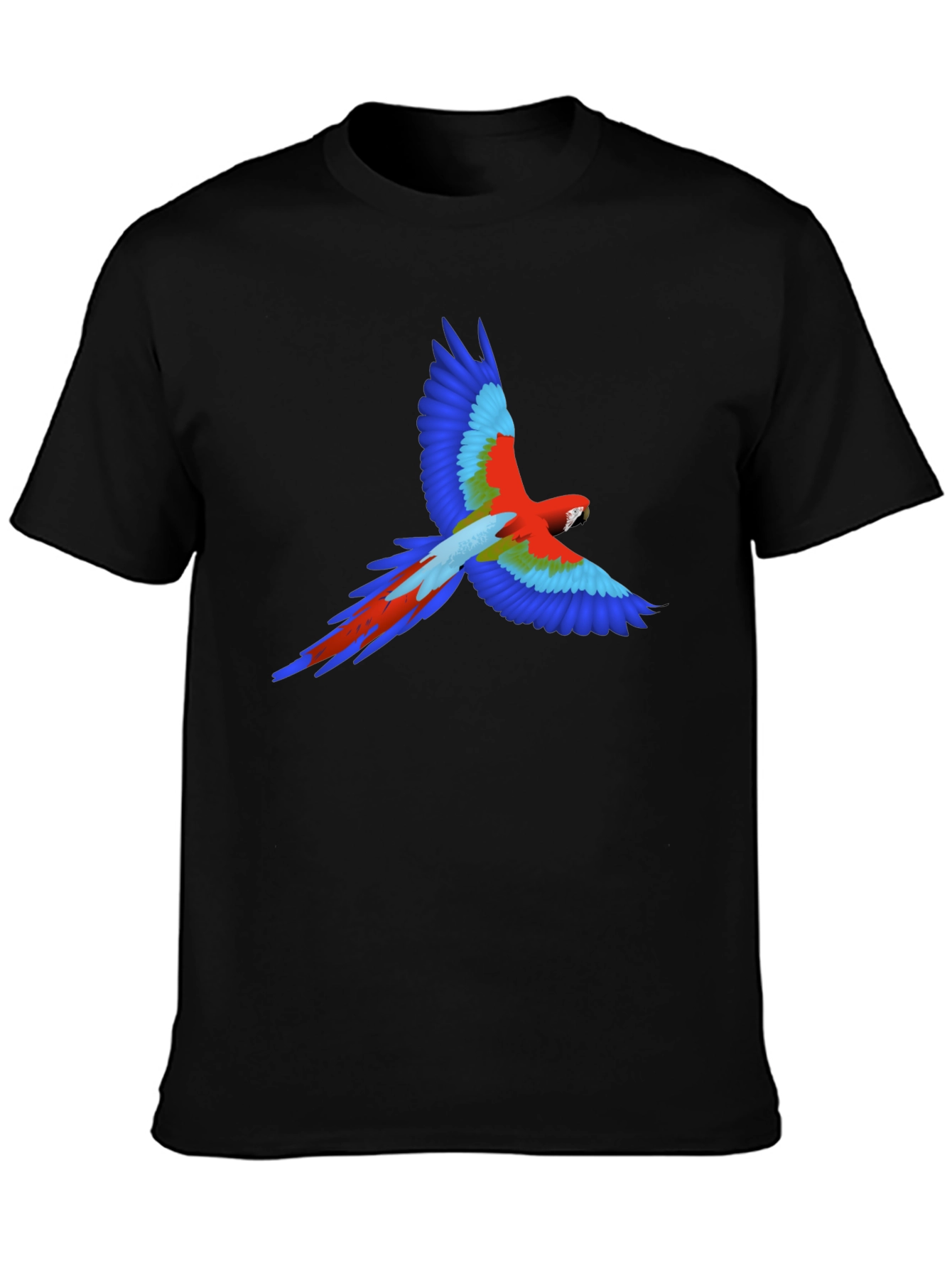 Vibrant Parrot Graphic Tee - Stylish & Unique Design