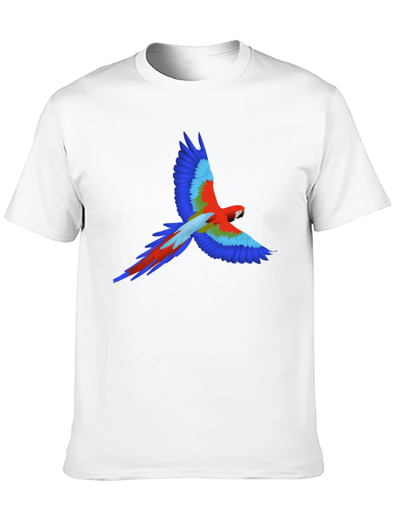 Vibrant Parrot Graphic Tee - Stylish & Unique Design