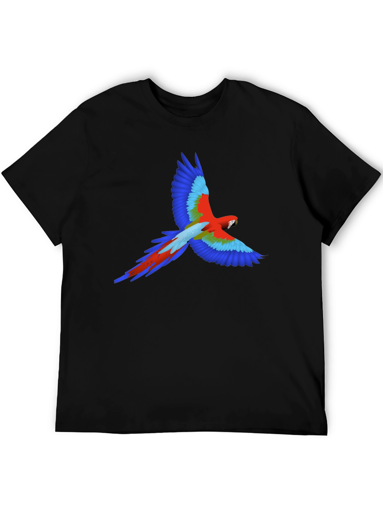 Vibrant Parrot Graphic Tee - Stylish & Unique Design
