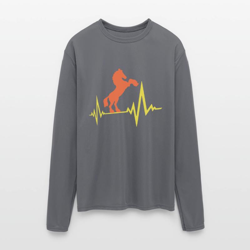 Horse Pulse Heartbeat Frequency ECG Line Cool Fun