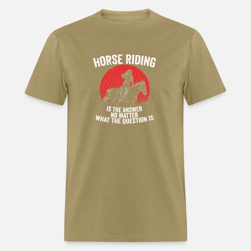 Horse Riding Is The Answer Riding Girl Horseback