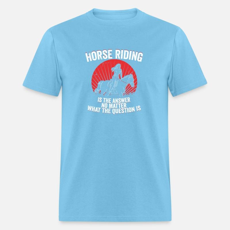 Horse Riding Is The Answer Riding Girl Horseback