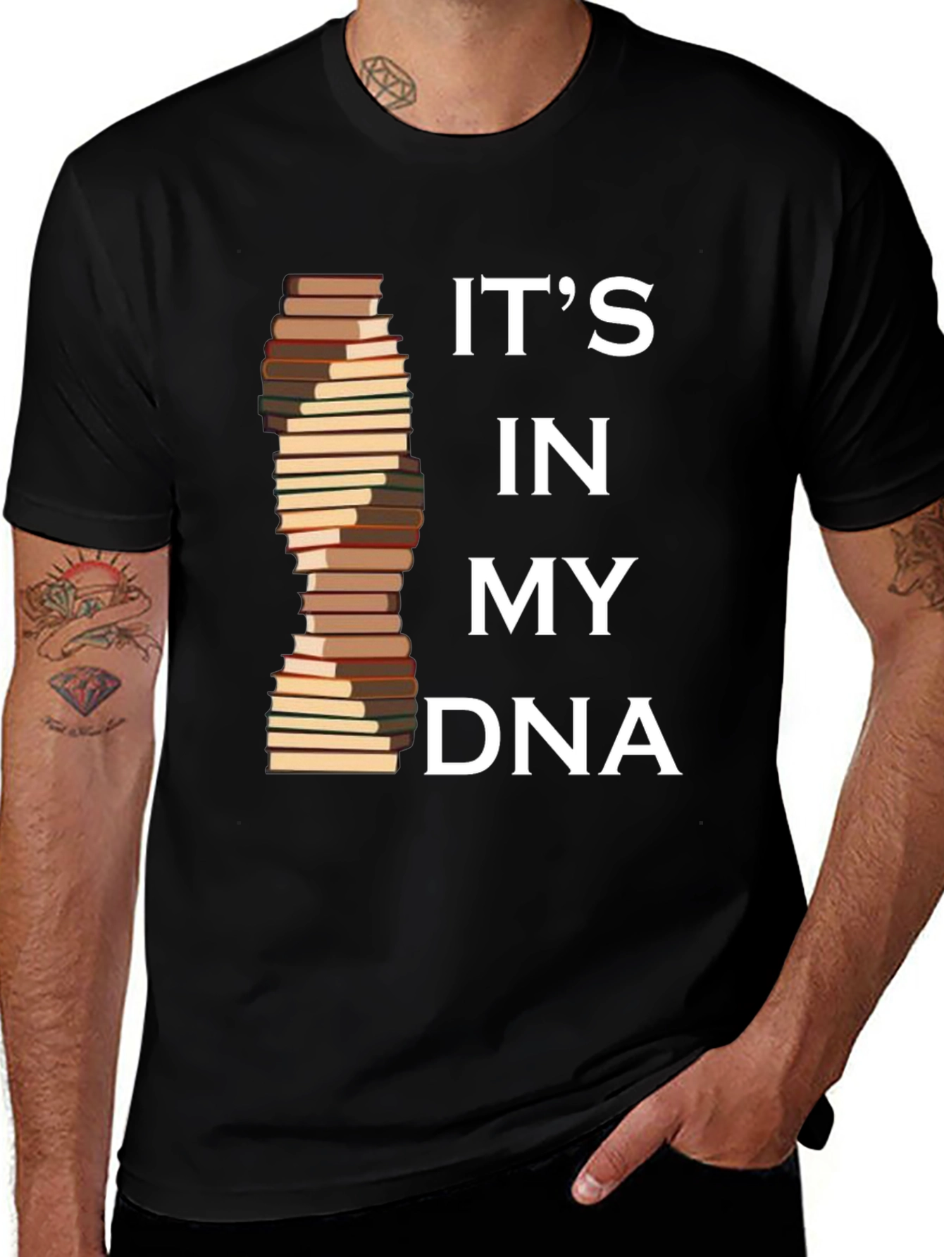Book DNA Graphic T-Shirt