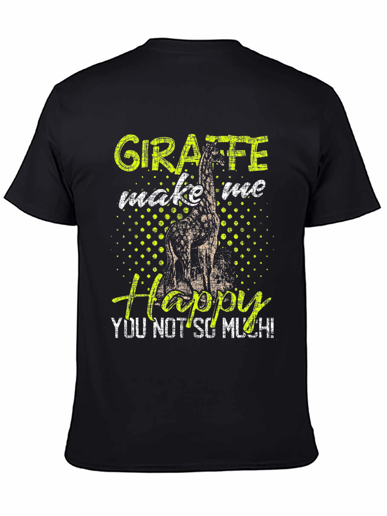 Giraffe Make Me Happy T-Shirt