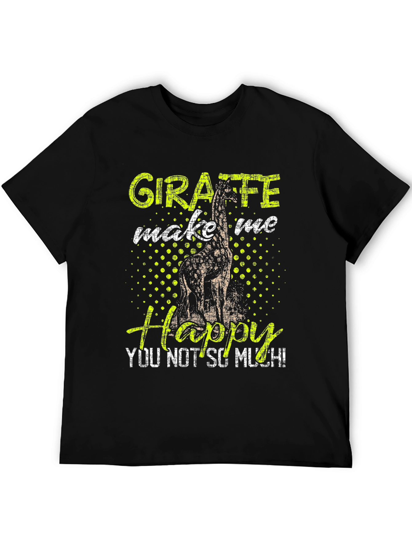 Giraffe Make Me Happy T-Shirt
