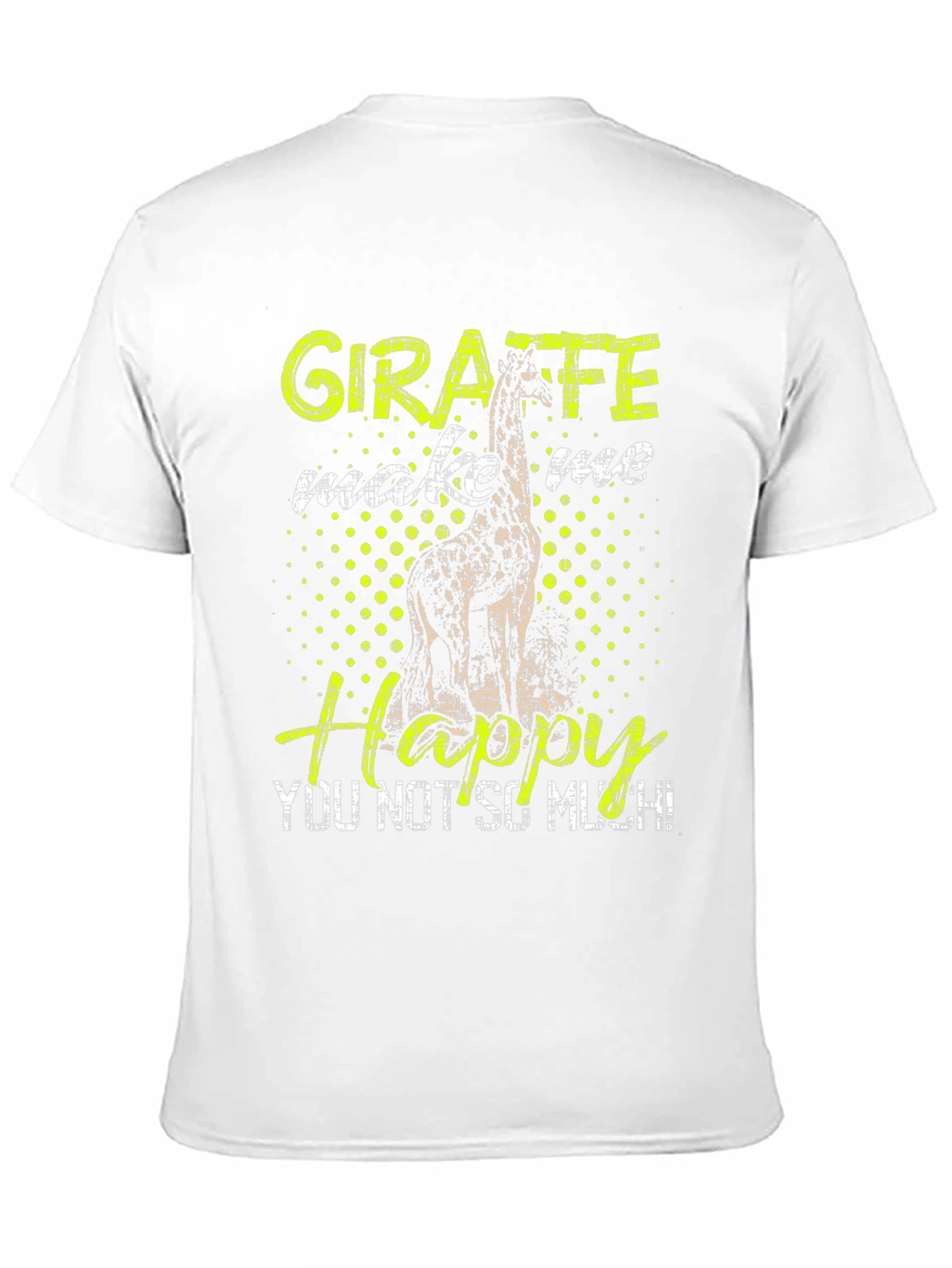 Giraffe Make Me Happy T-Shirt
