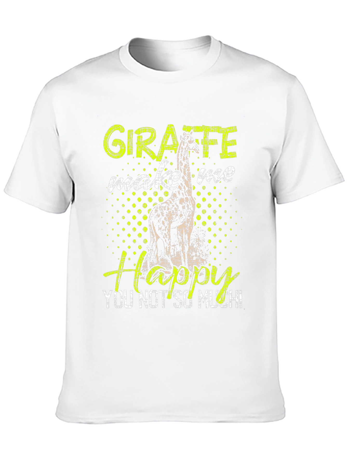 Giraffe Make Me Happy T-Shirt