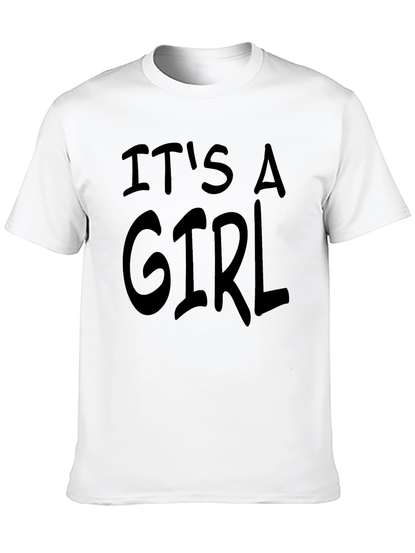 Its A Girl T-Shirt - Baby Shower Announcement Tee