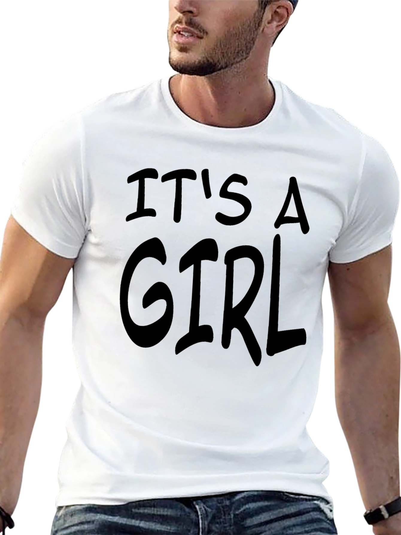 Its A Girl T-Shirt - Baby Shower Announcement Tee