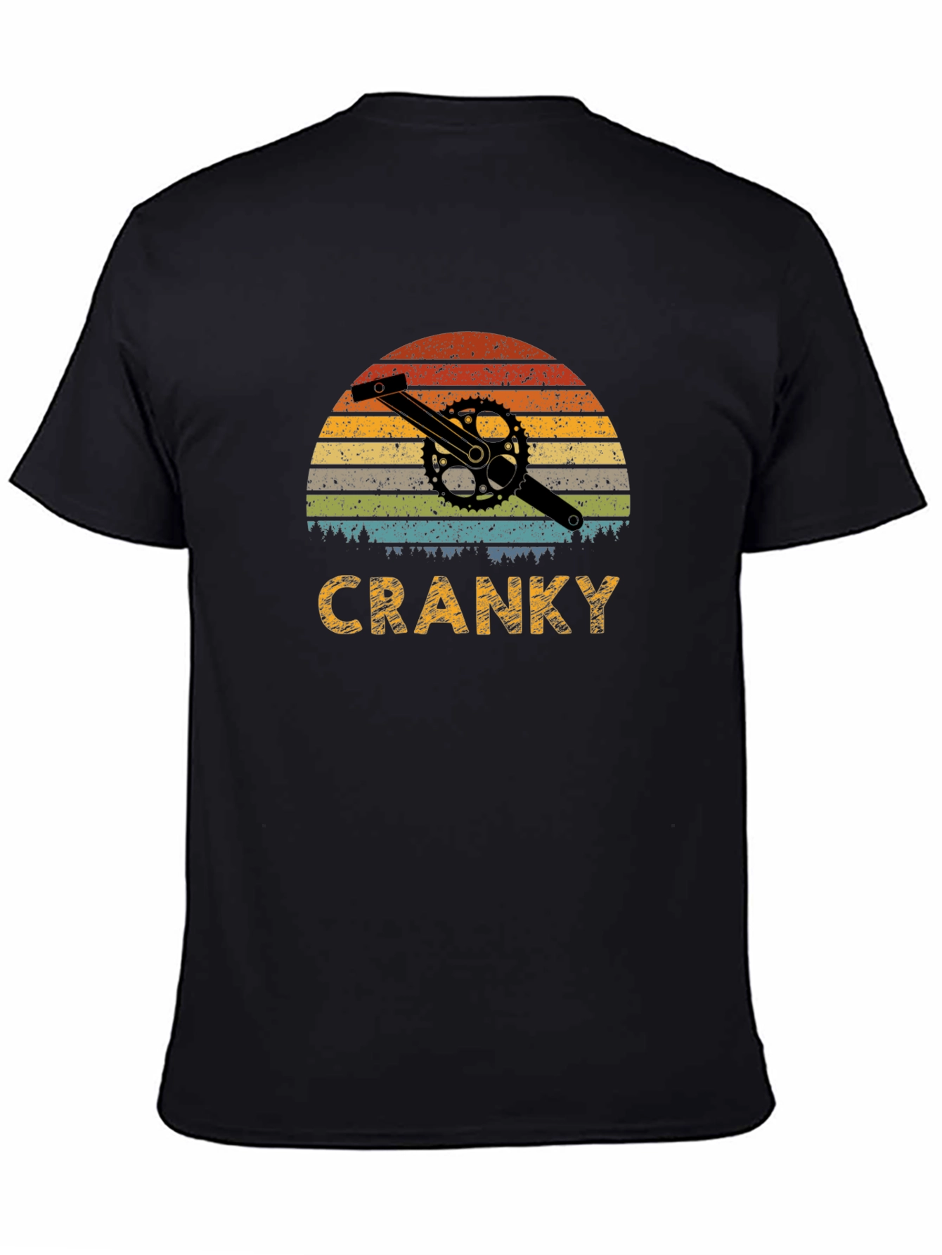Cranky Retro Bike T-Shirt
