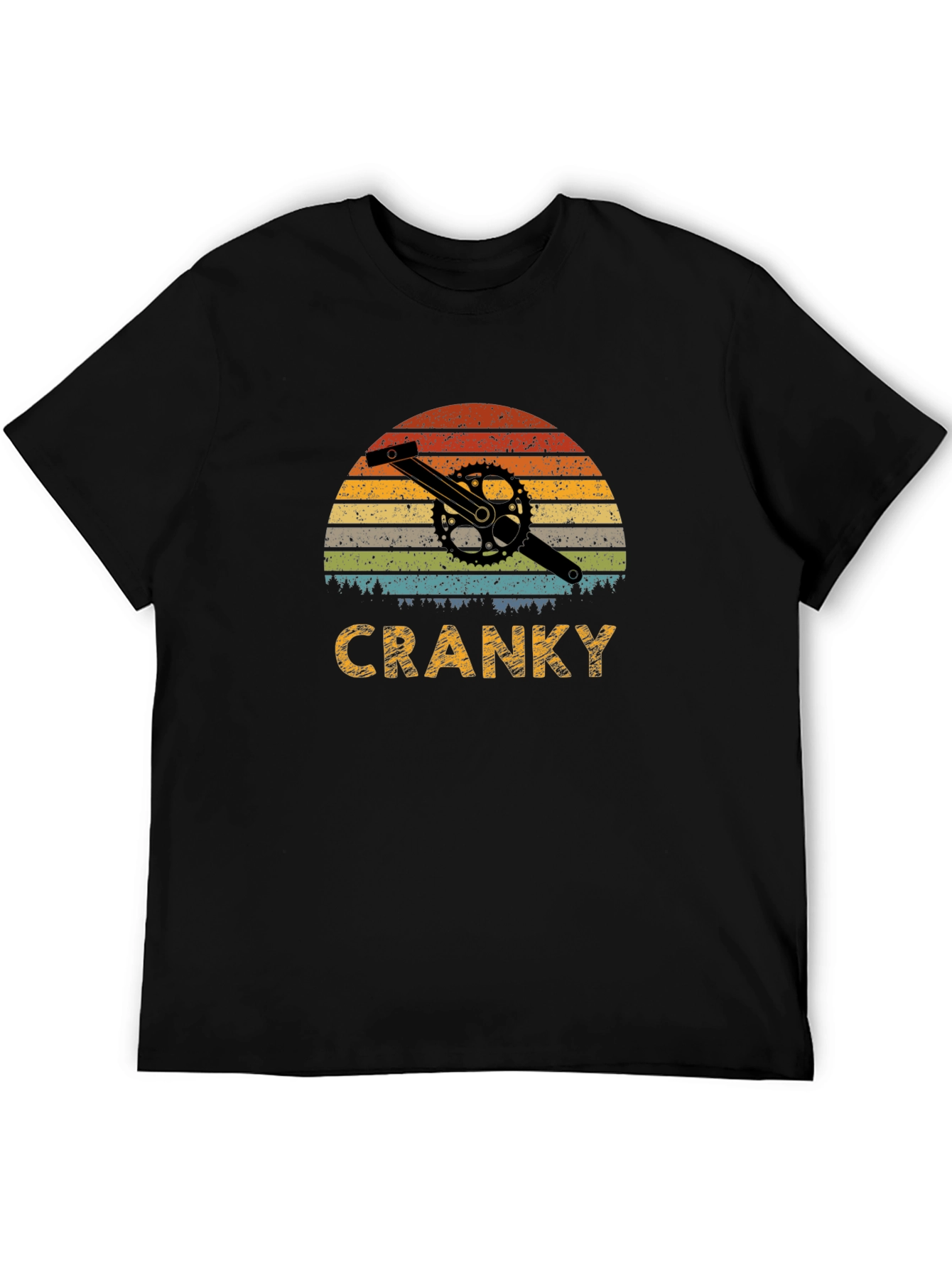 Cranky Retro Bike T-Shirt