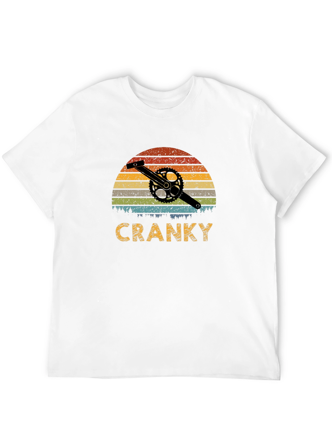 Cranky Retro Bike T-Shirt
