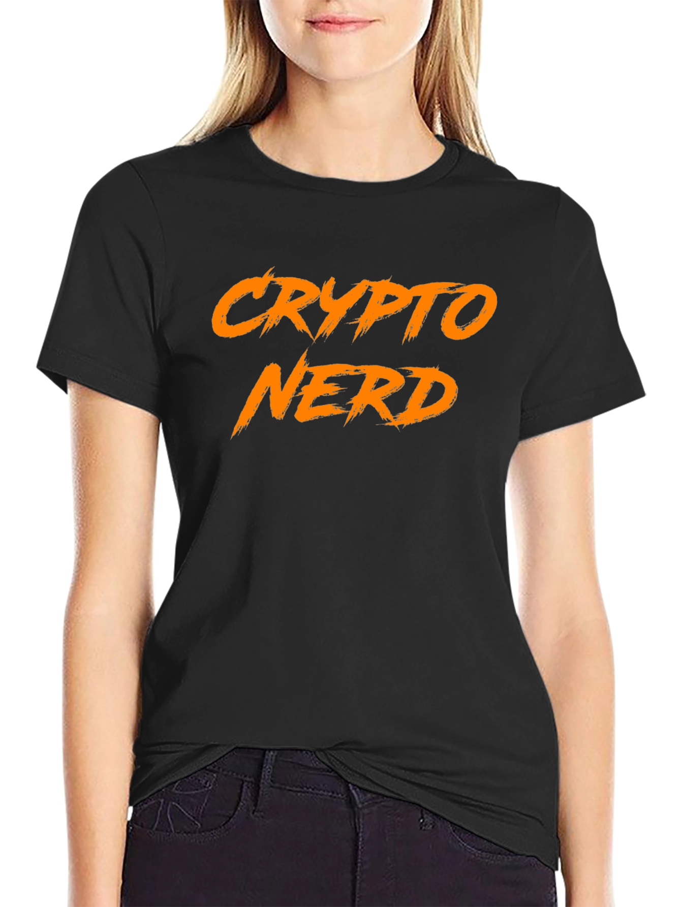 Crypto Nerd T-Shirt - Black