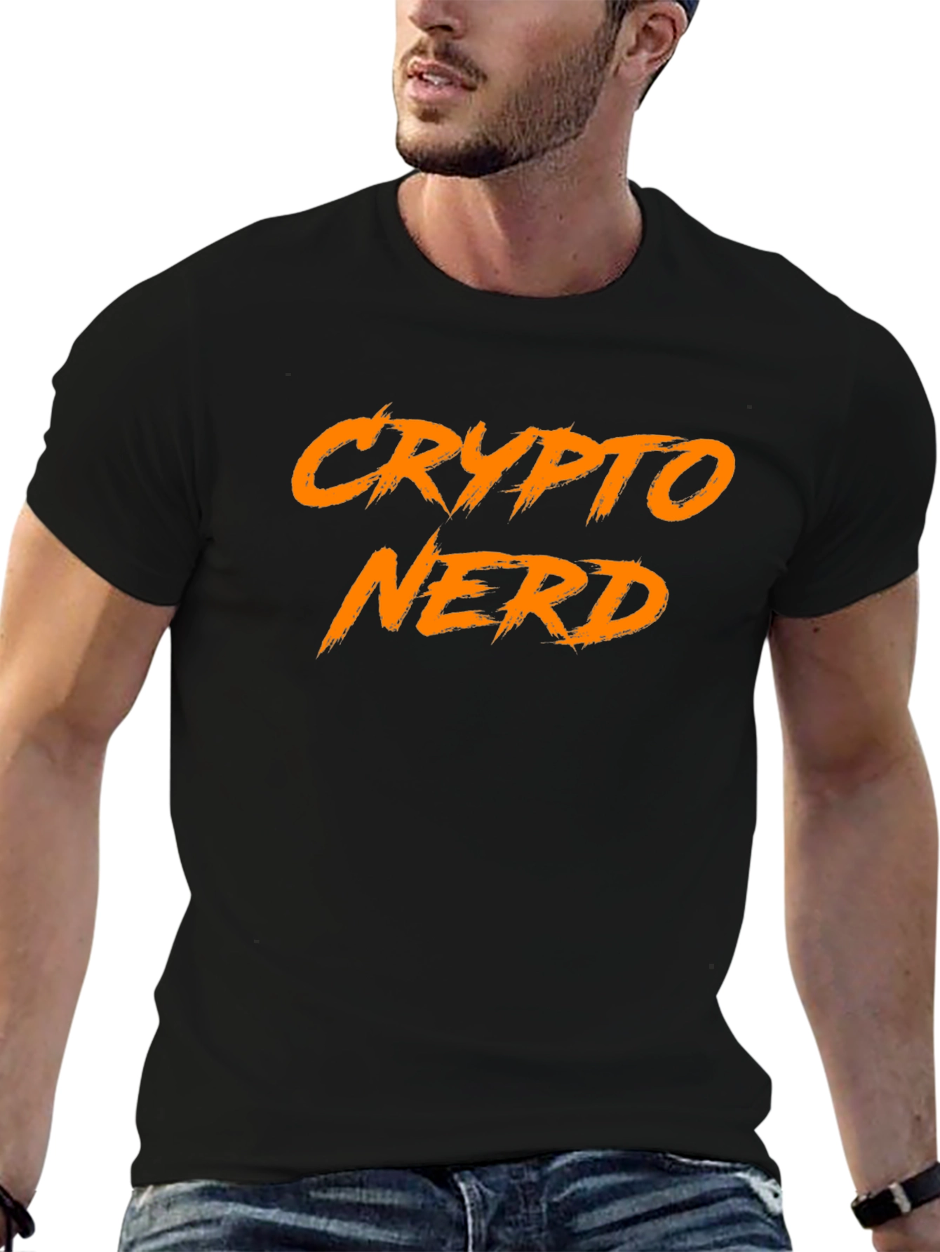Crypto Nerd T-Shirt - Black