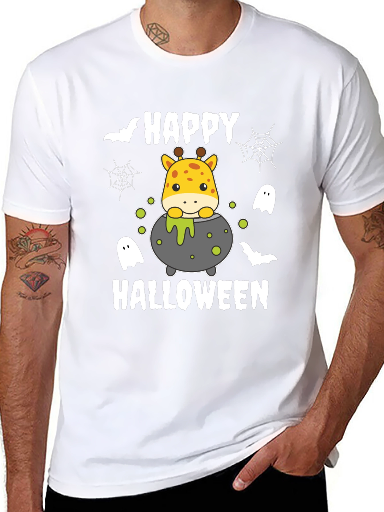Happy Halloween Giraffe T-Shirt