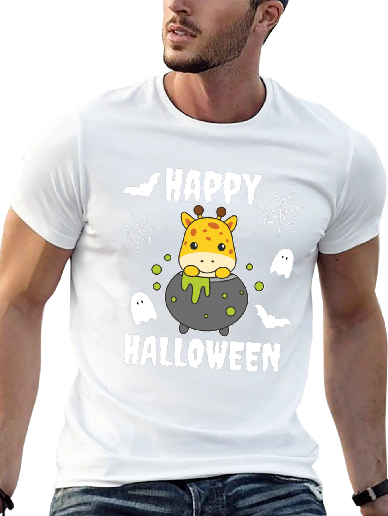 Happy Halloween Giraffe T-Shirt