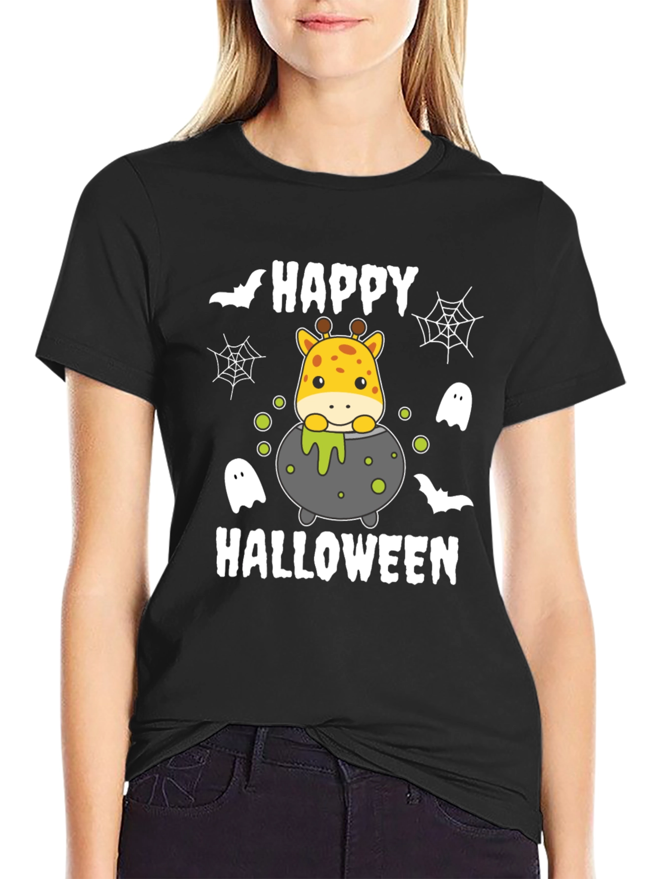 Happy Halloween Giraffe T-Shirt