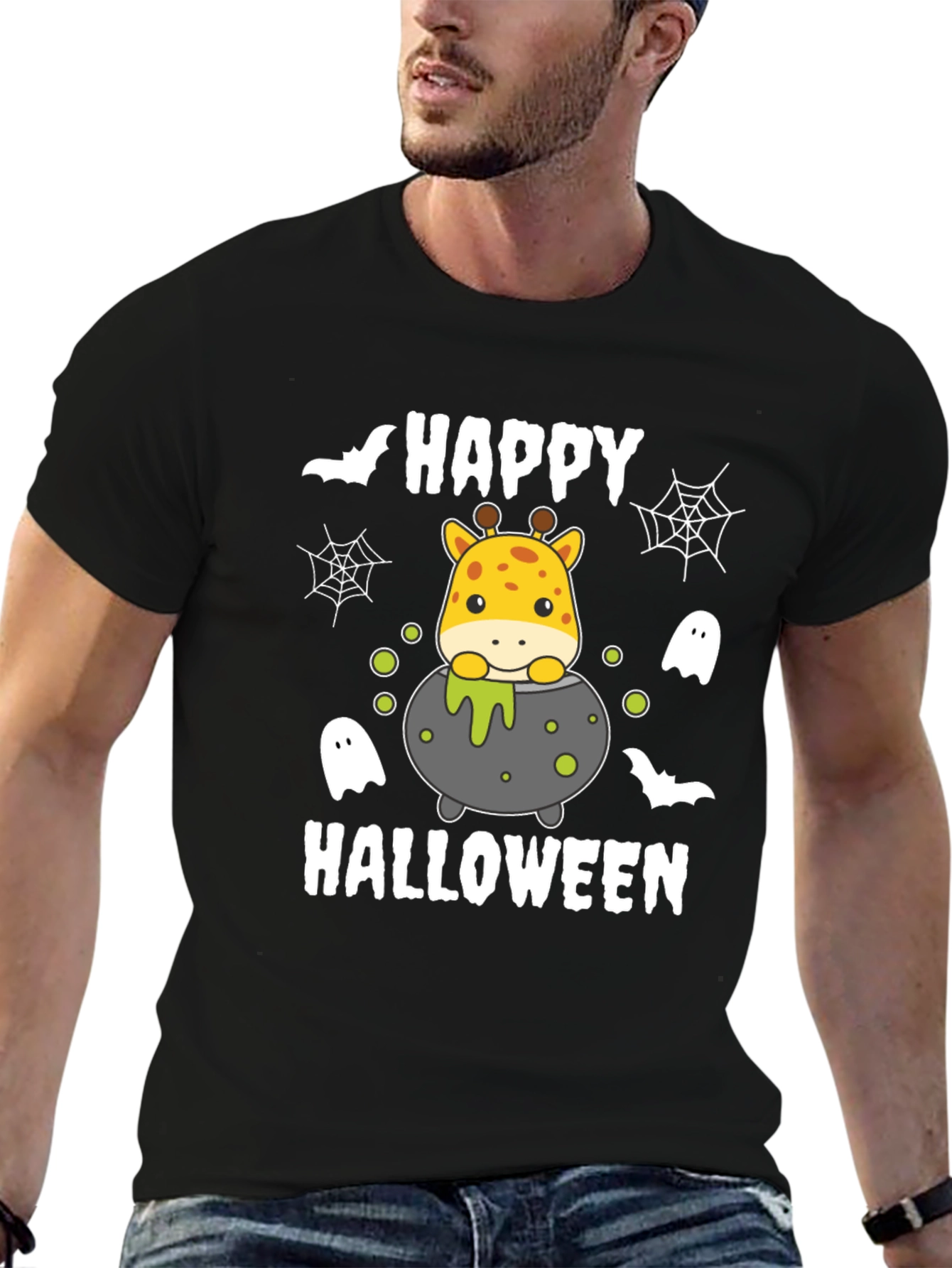 Happy Halloween Giraffe T-Shirt