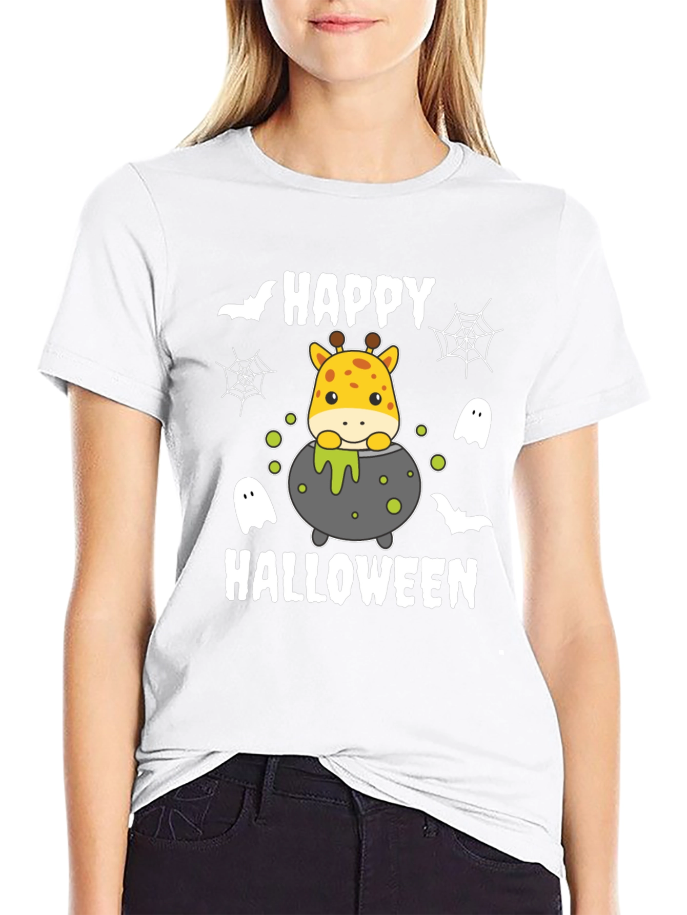 Happy Halloween Giraffe T-Shirt
