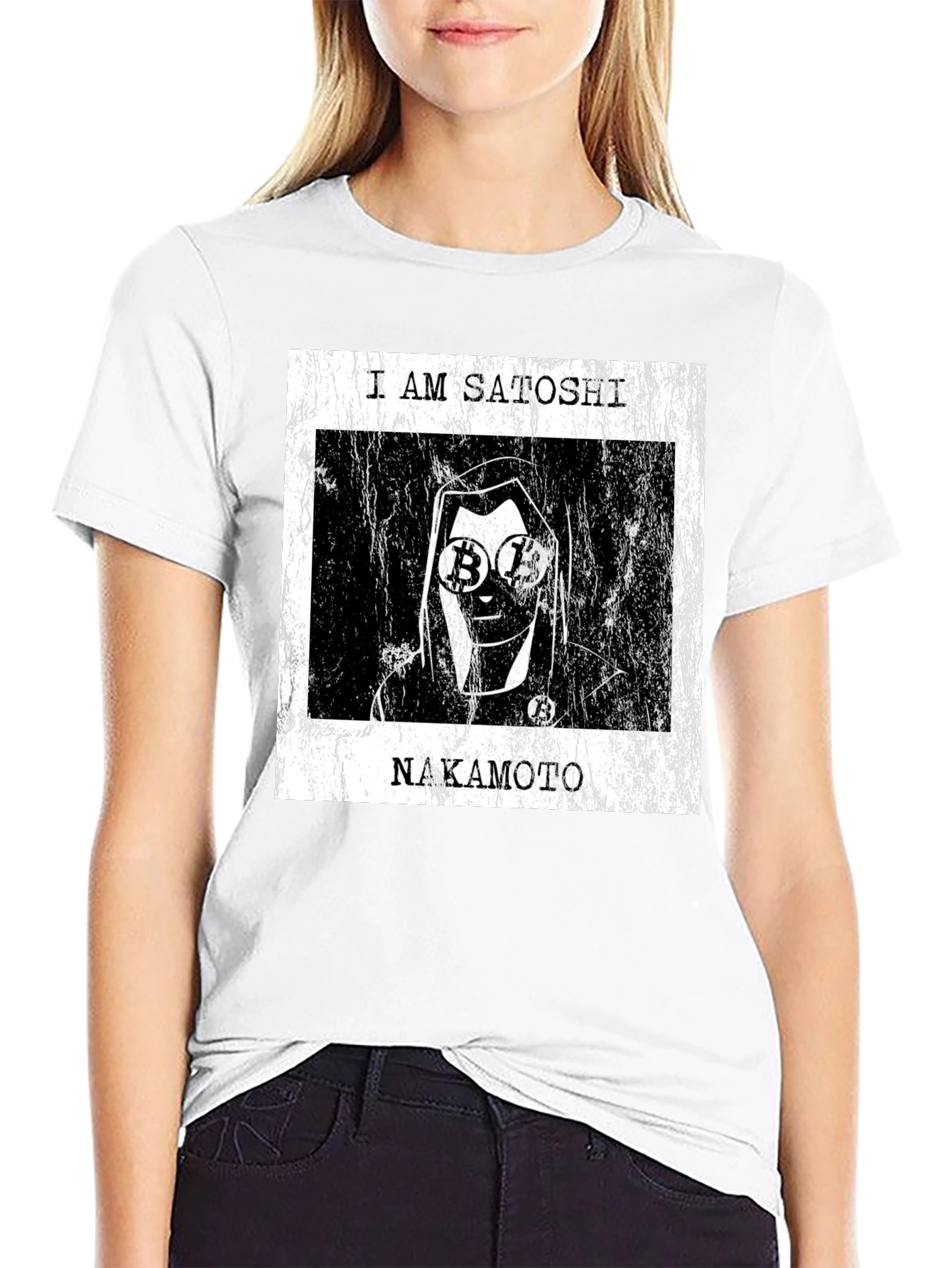Satoshi Nakamoto Bitcoin Crypto T-Shirt
