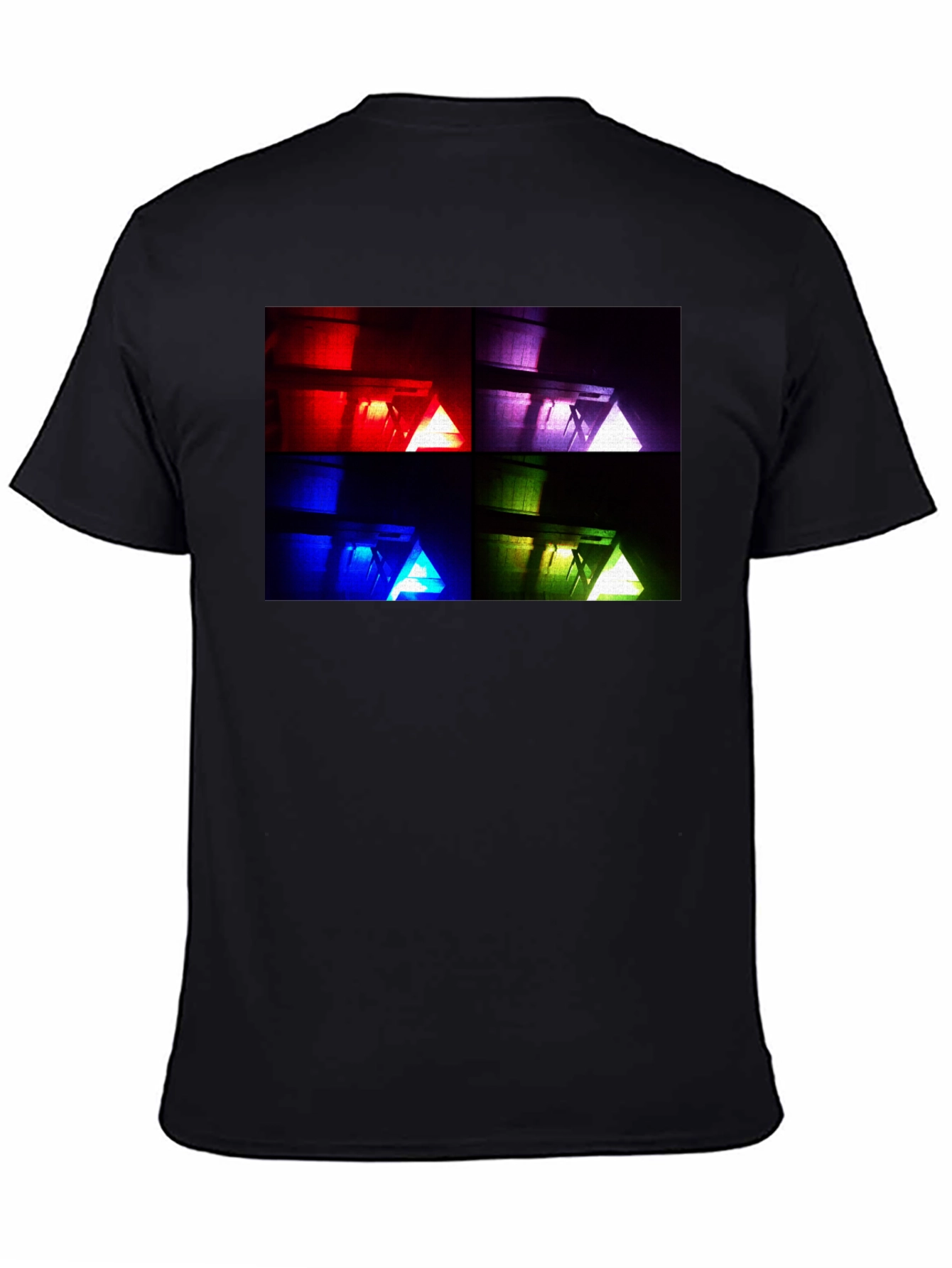 Prism Light Show Black T-Shirt
