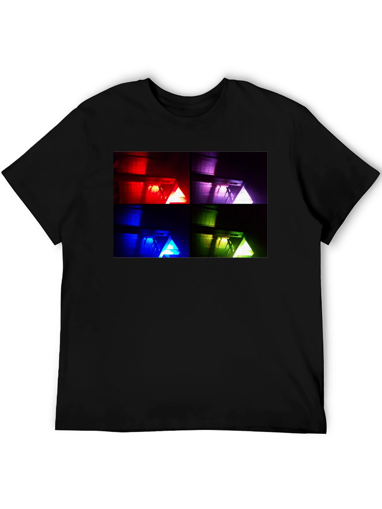 Prism Light Show Black T-Shirt