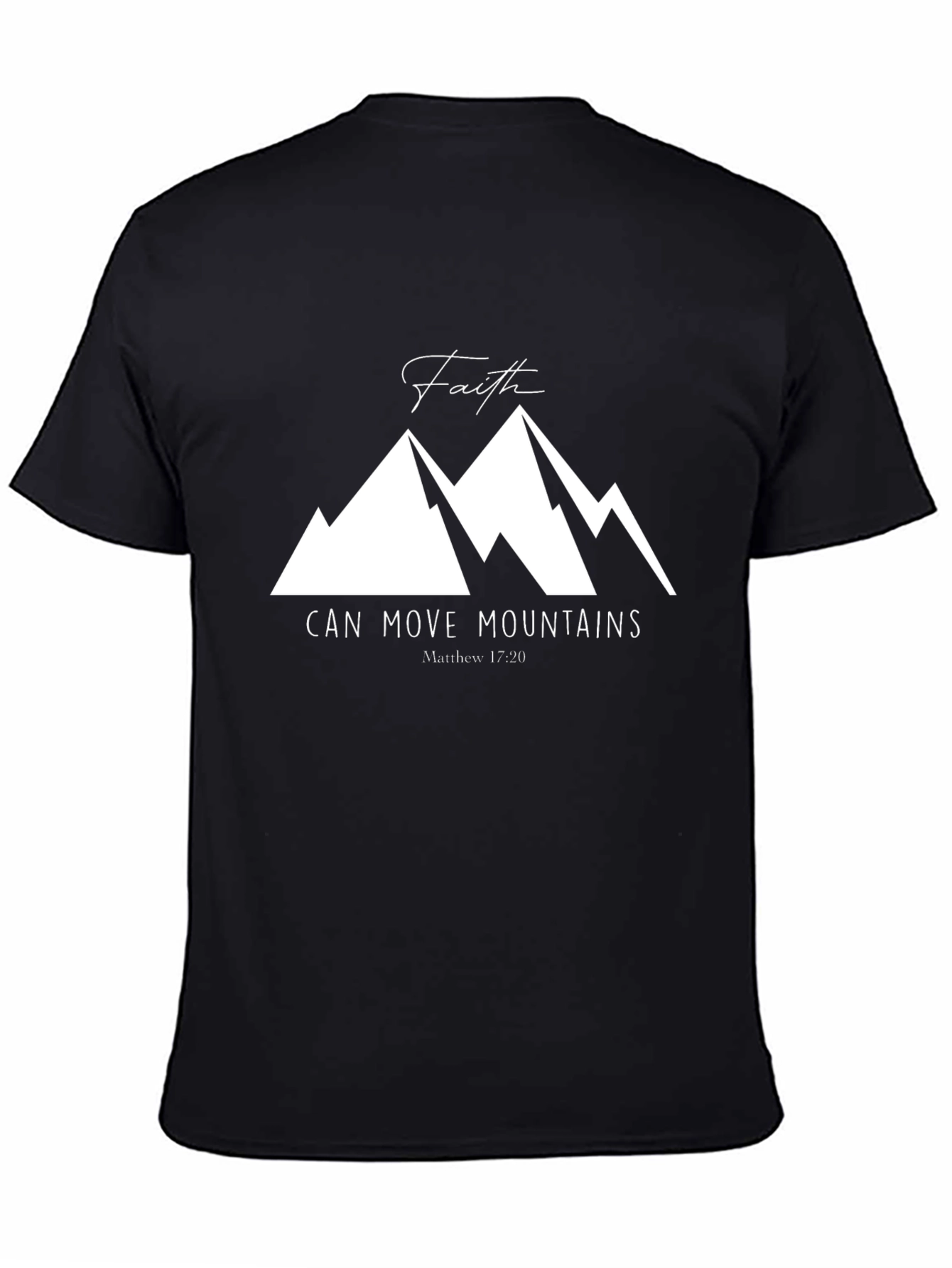 Faith Can Move Mountains Graphic Tee