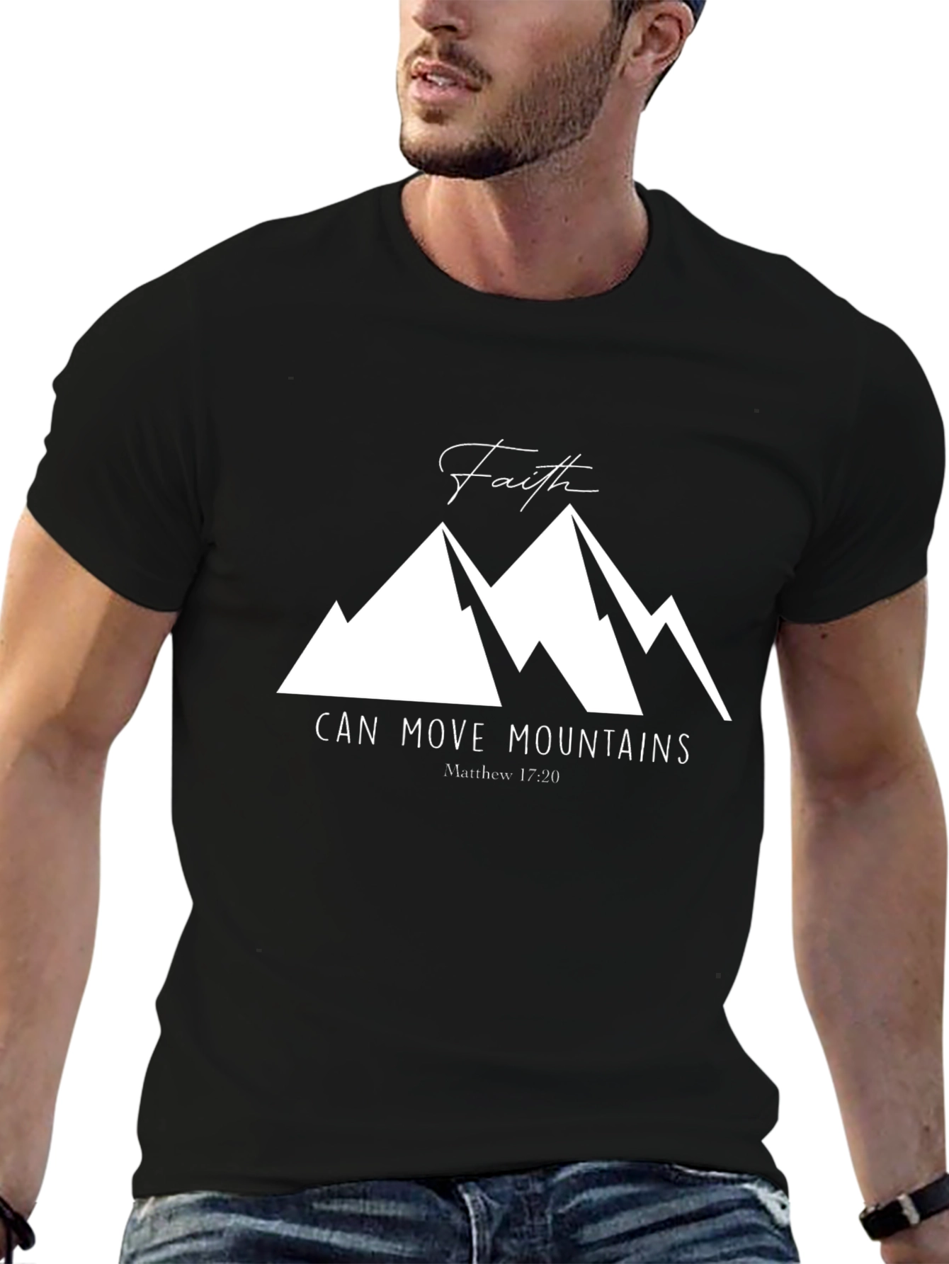 Faith Can Move Mountains Graphic Tee