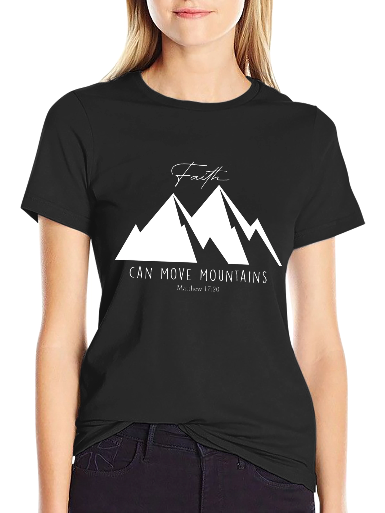 Faith Can Move Mountains Graphic Tee