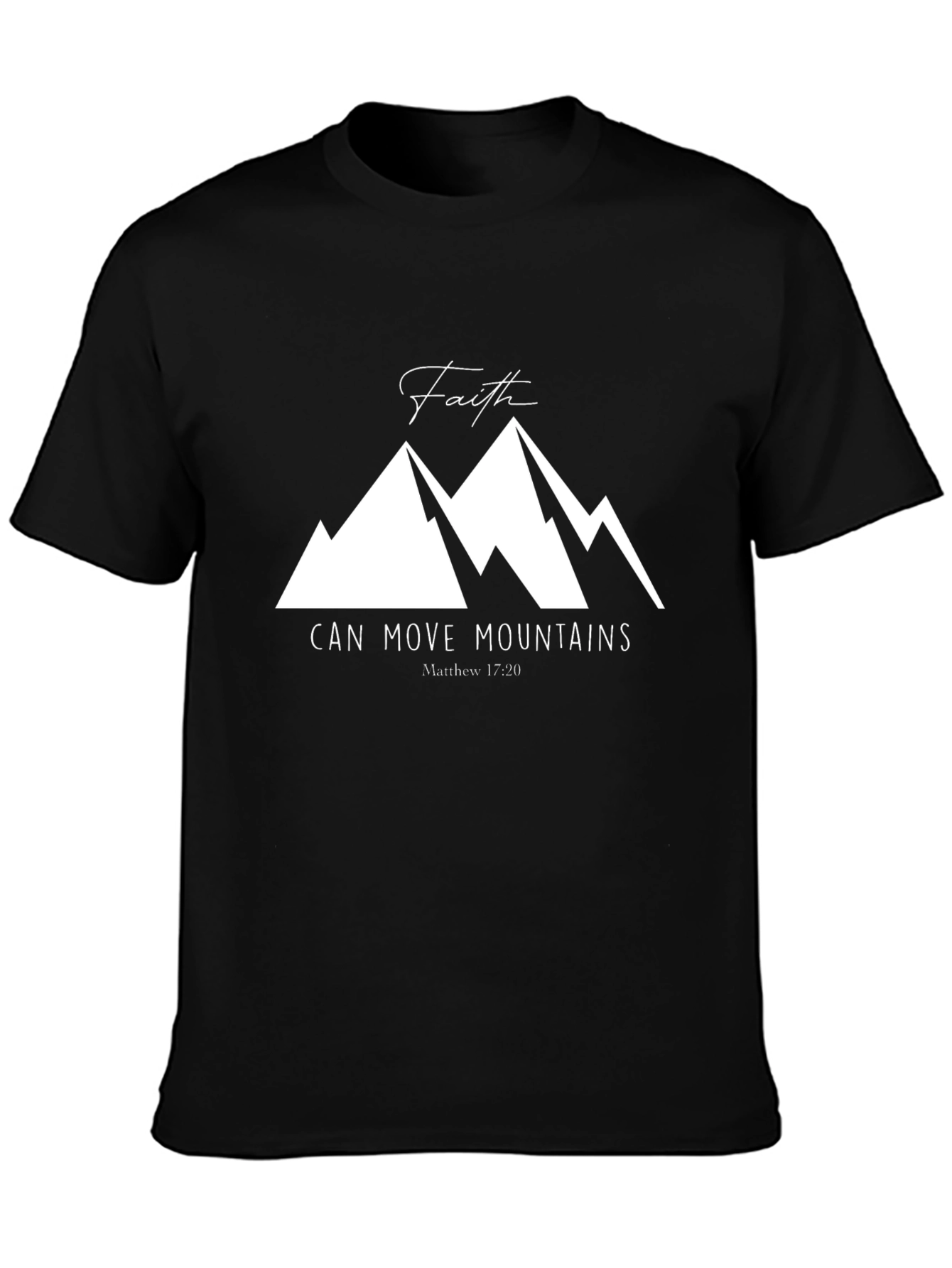 Faith Can Move Mountains Graphic Tee