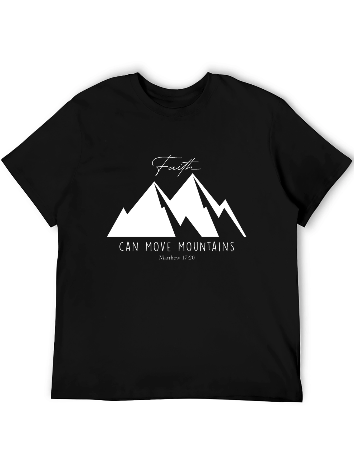 Faith Can Move Mountains Graphic Tee