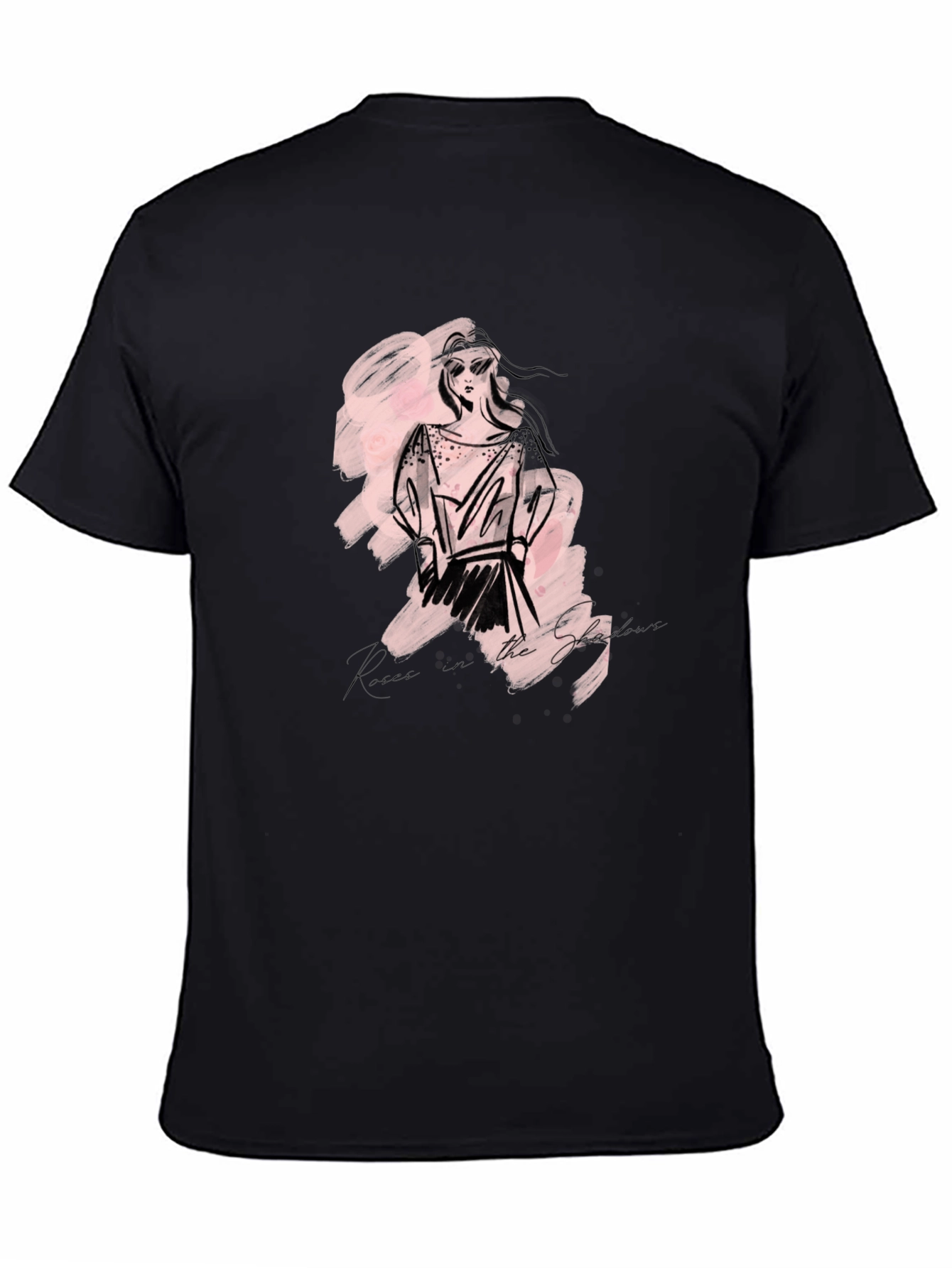 Sketch Fashion Graphic Tee - Modern Style