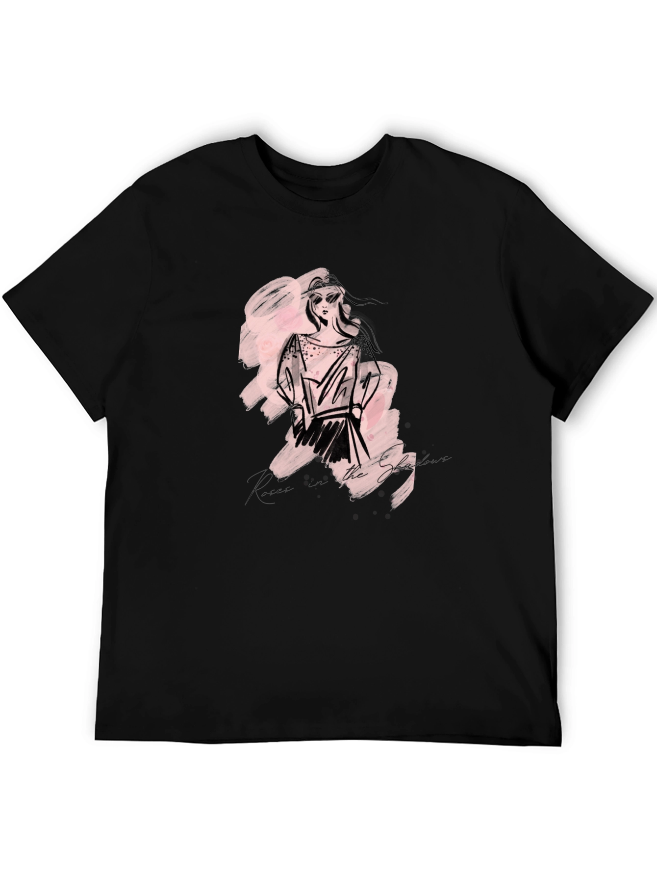 Sketch Fashion Graphic Tee - Modern Style