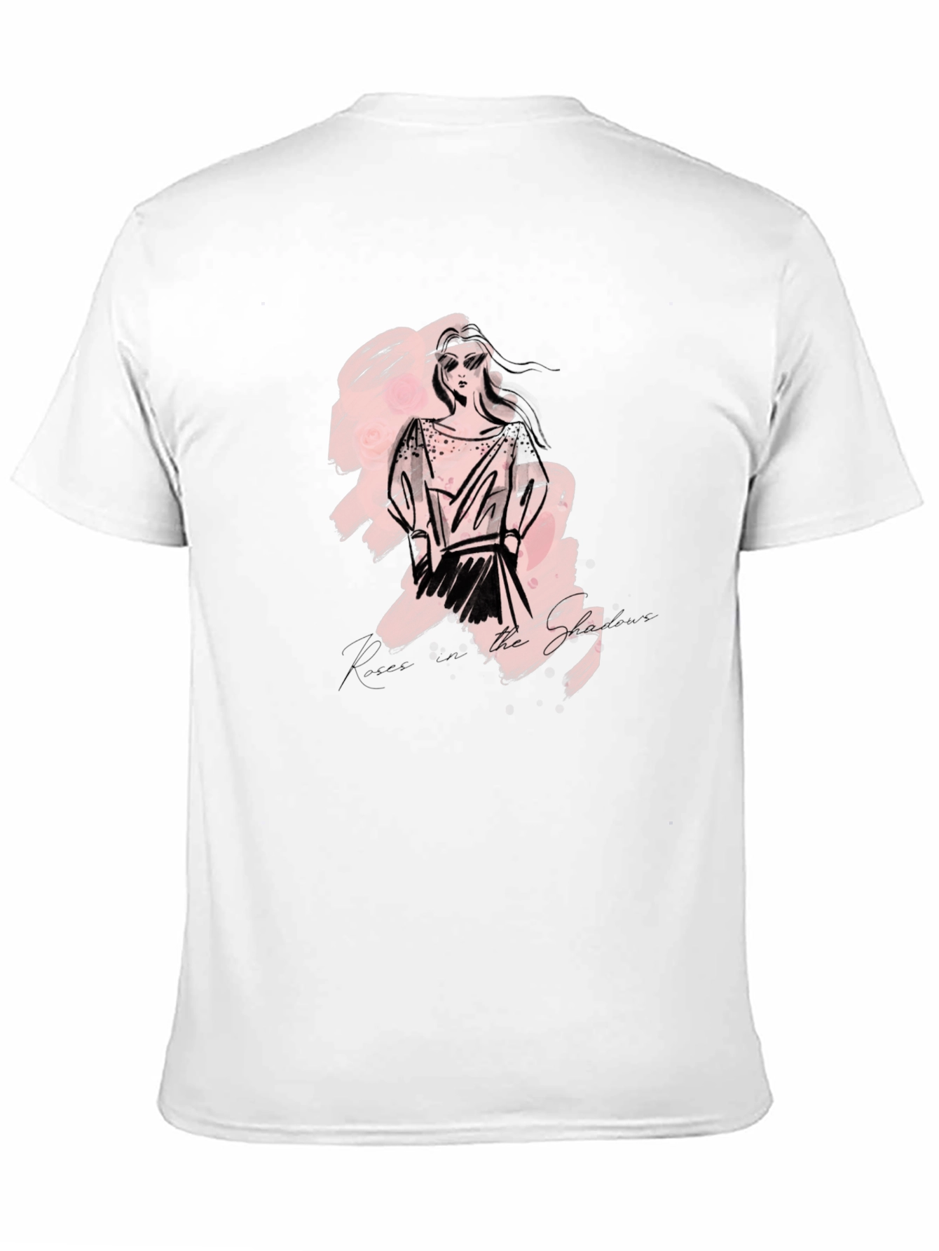 Sketch Fashion Graphic Tee - Modern Style