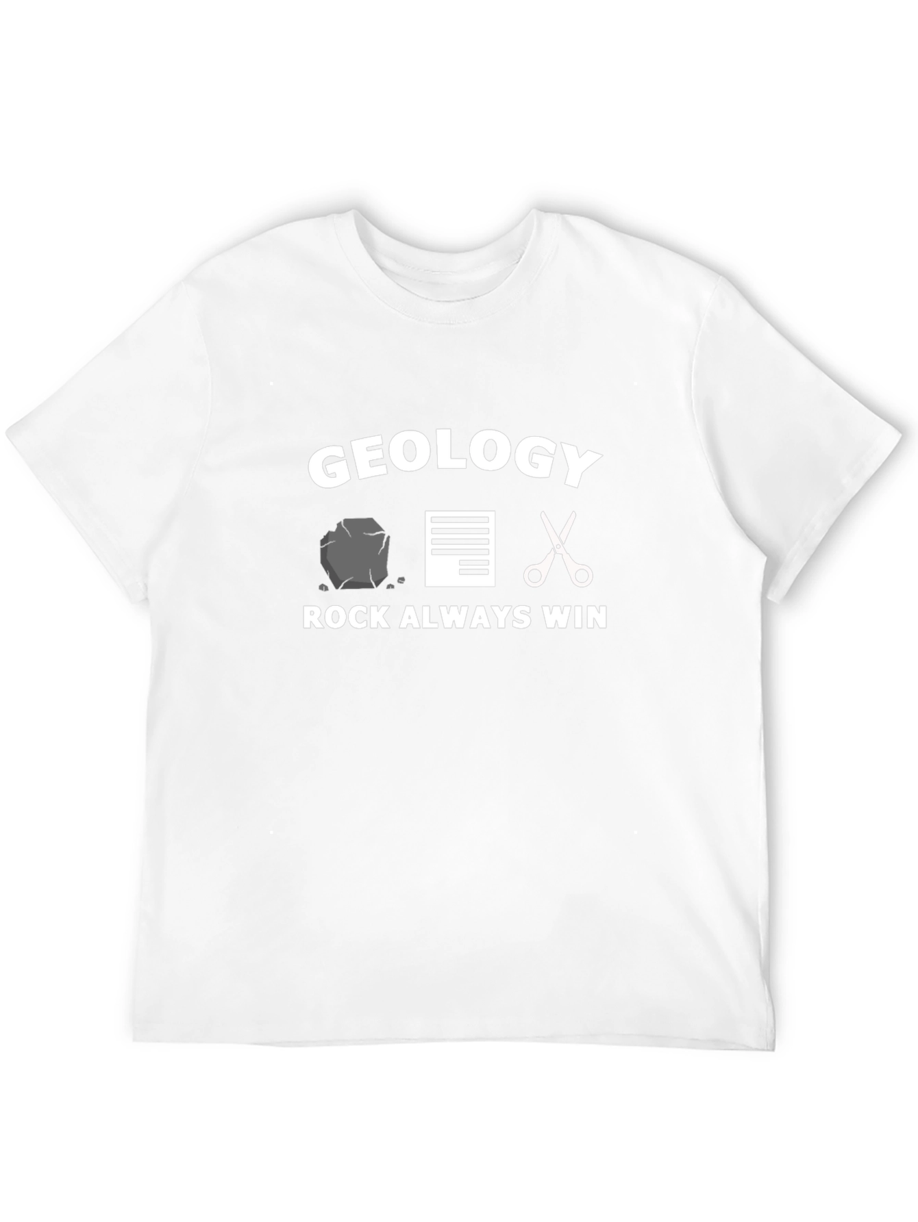Geology Rock Always Win Graphic T-Shirt