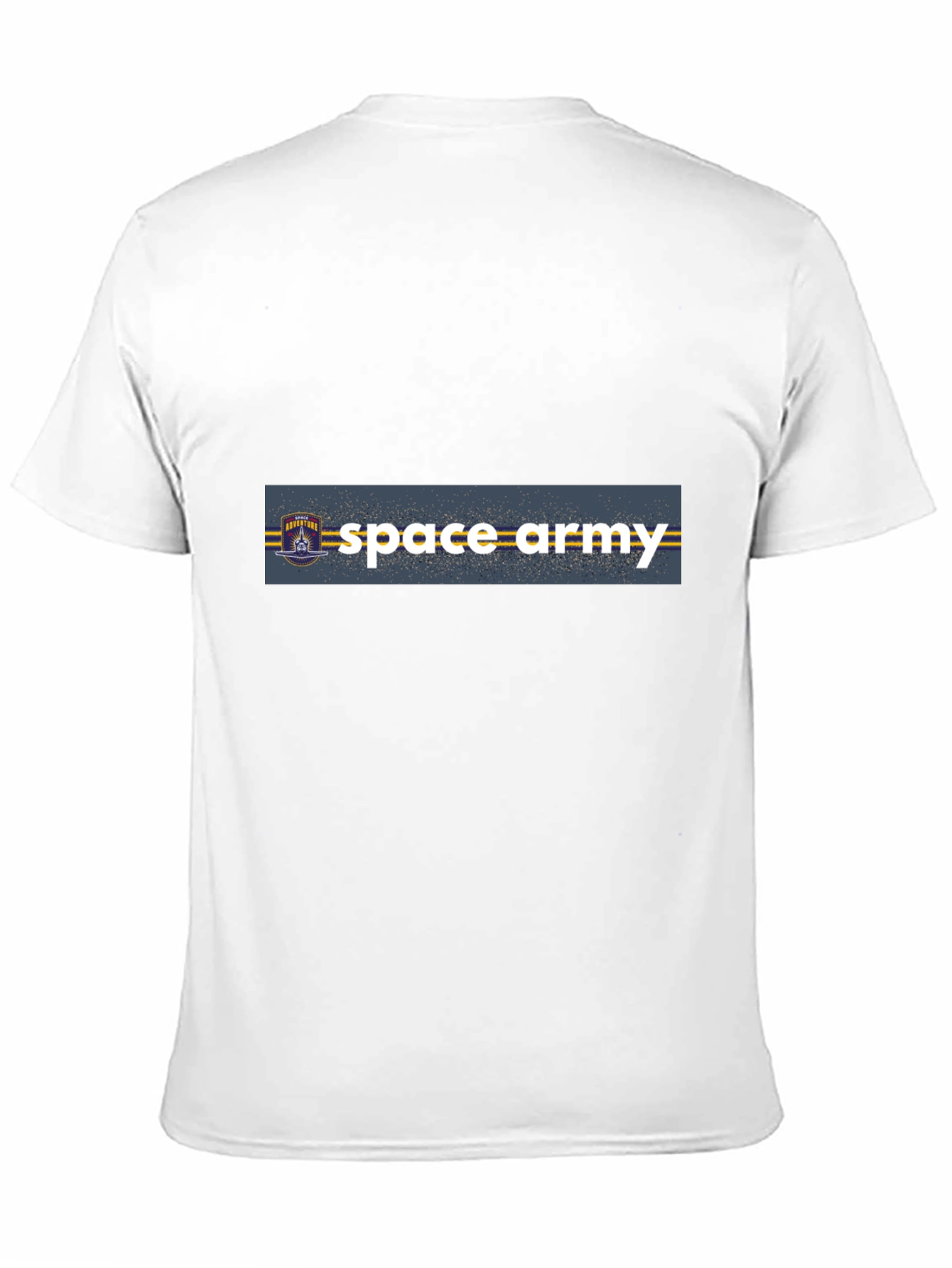 Space Army Graphic Black T-Shirt