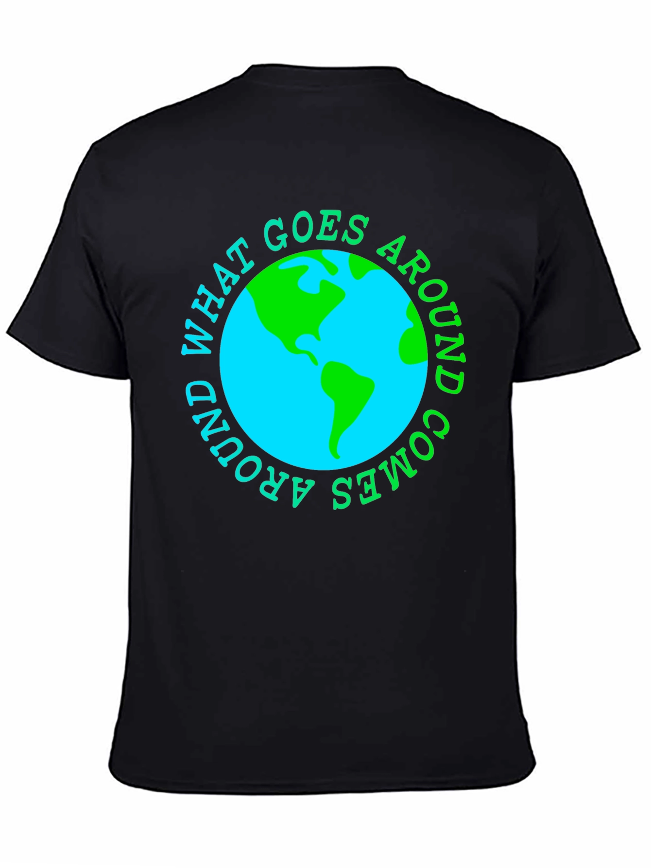 What Goes Around Comes Around Earth T-Shirt