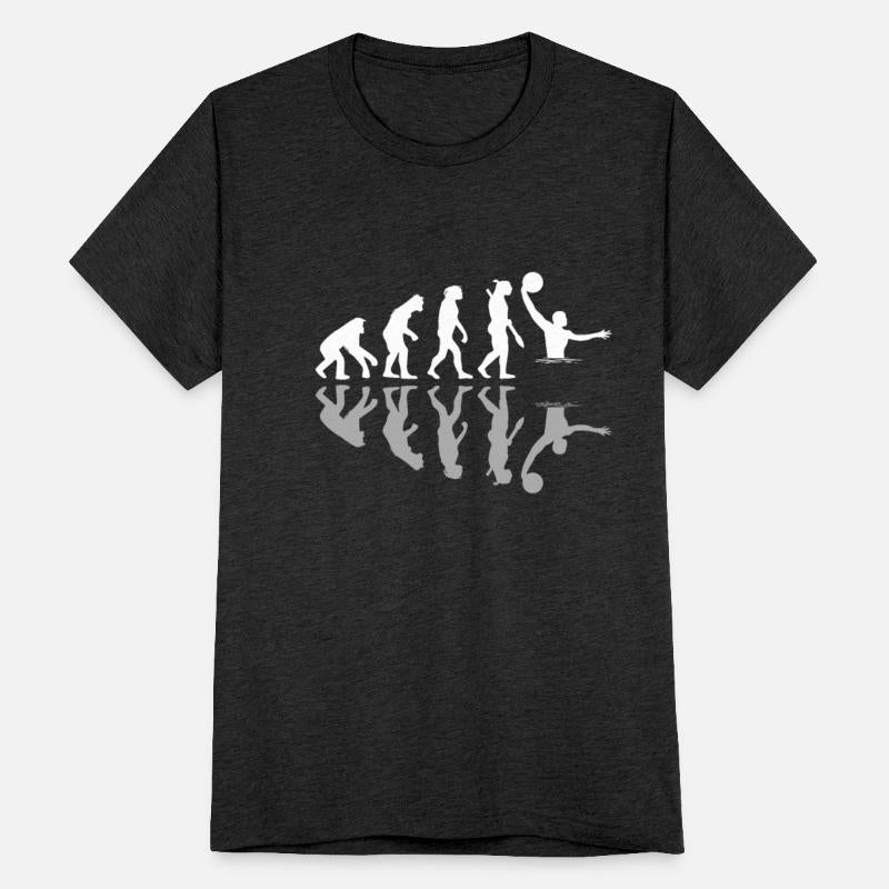 Human Evolution Water Polo Player Sports Lover