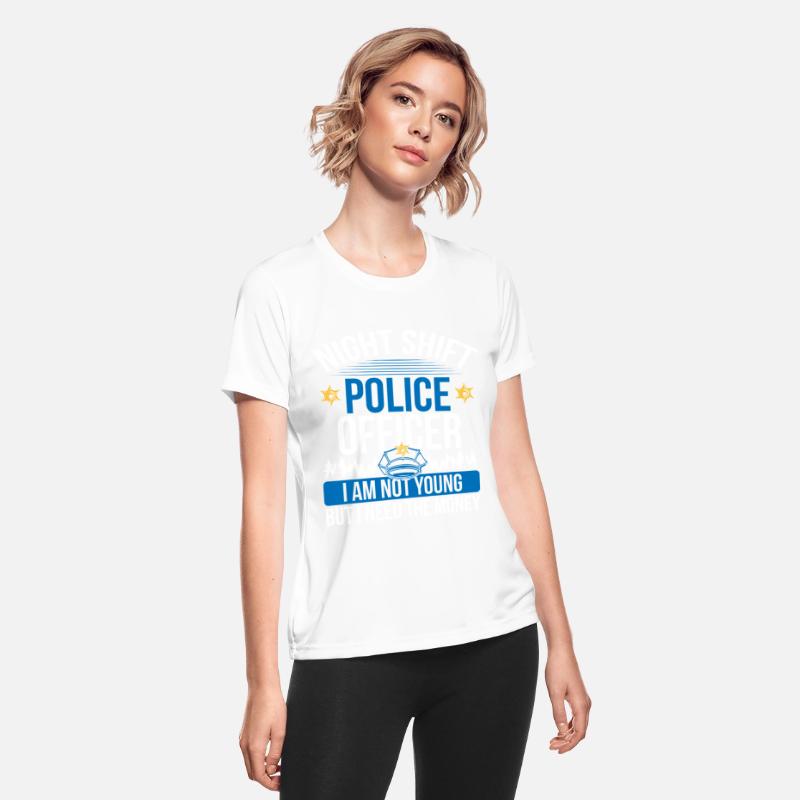 Humor Night Shift Pollice Officer Funny Policeman