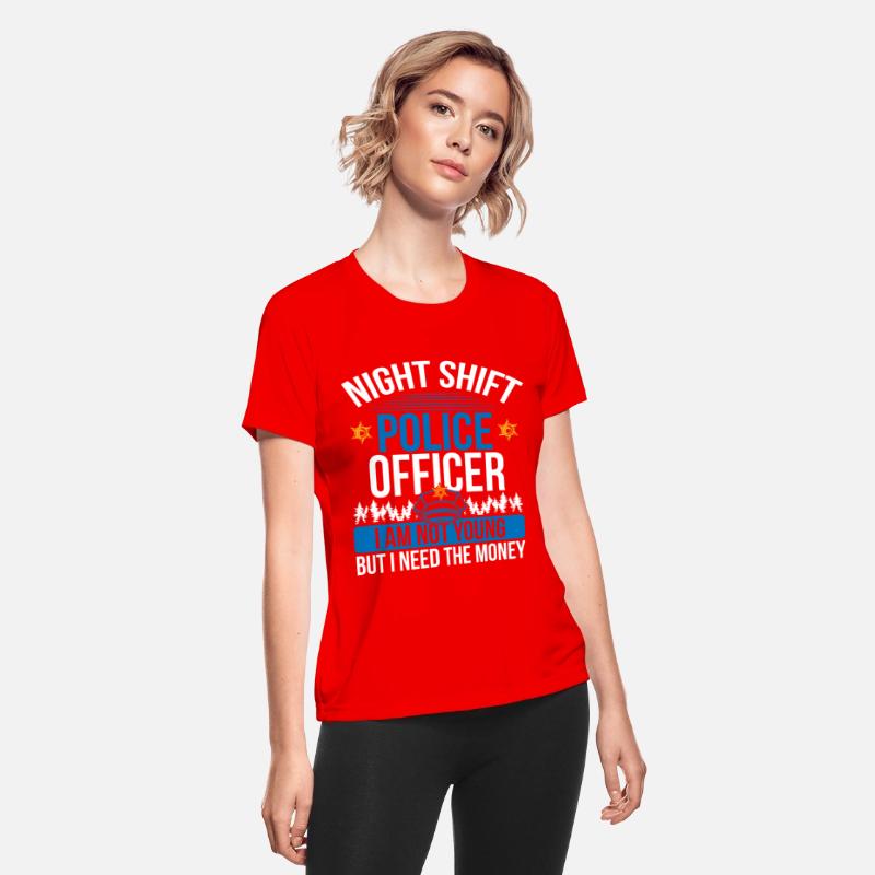 Humor Night Shift Pollice Officer Funny Policeman