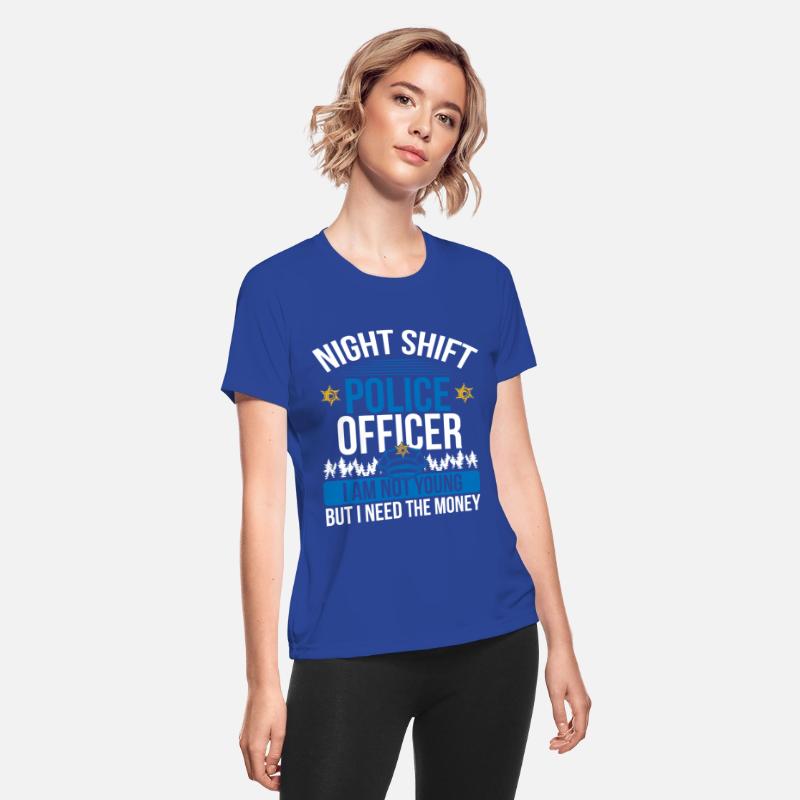 Humor Night Shift Pollice Officer Funny Policeman