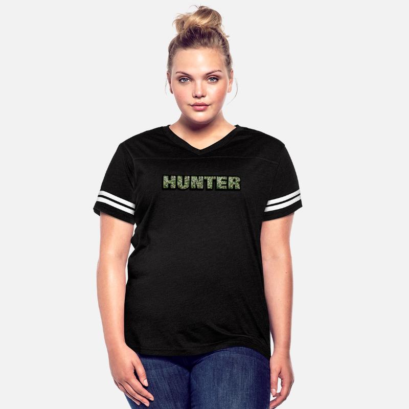 HUNTER Text Green Camo