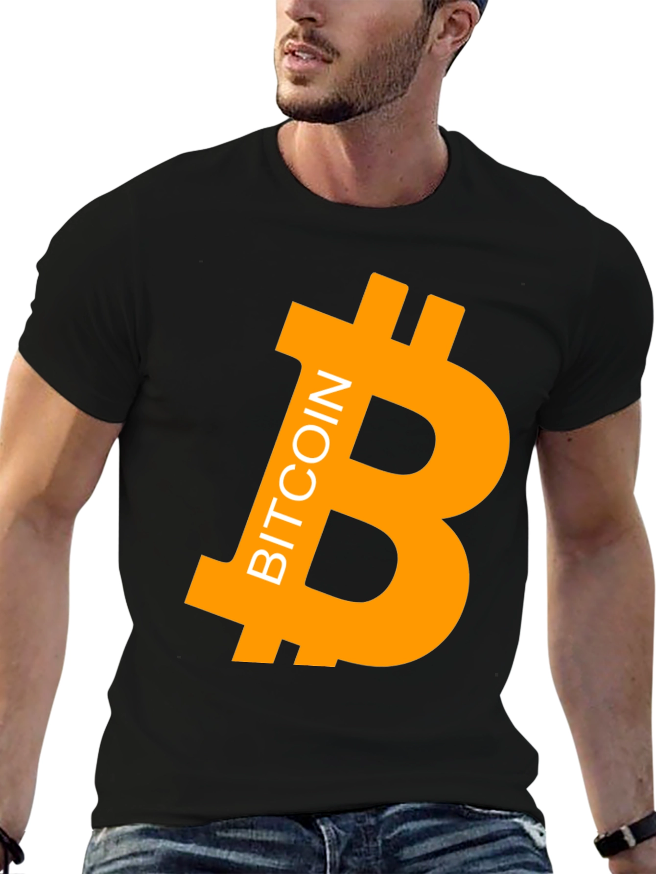 Bitcoin Logo Graphic Tee