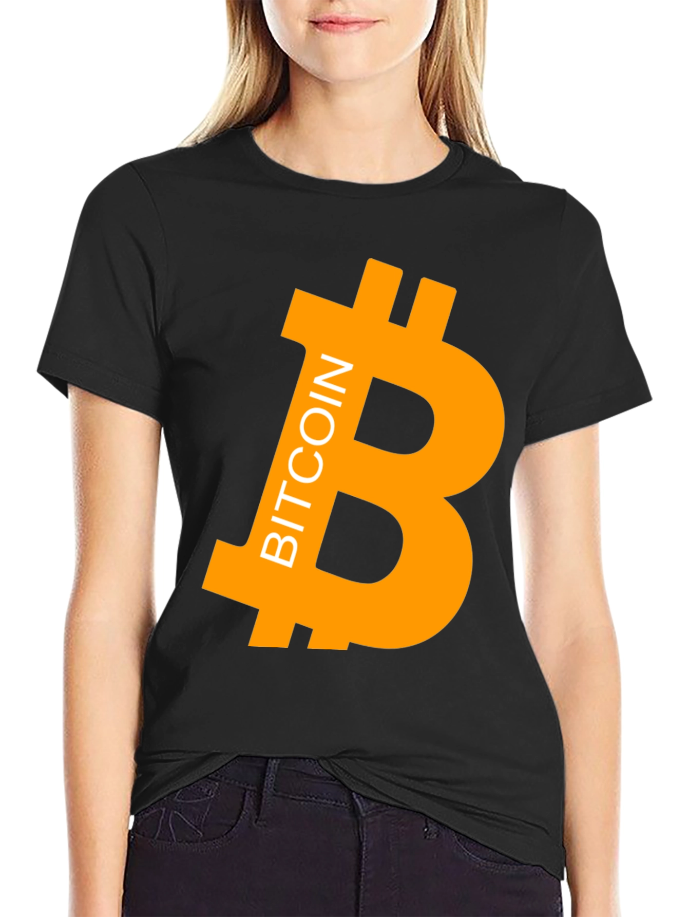 Bitcoin Logo Graphic Tee