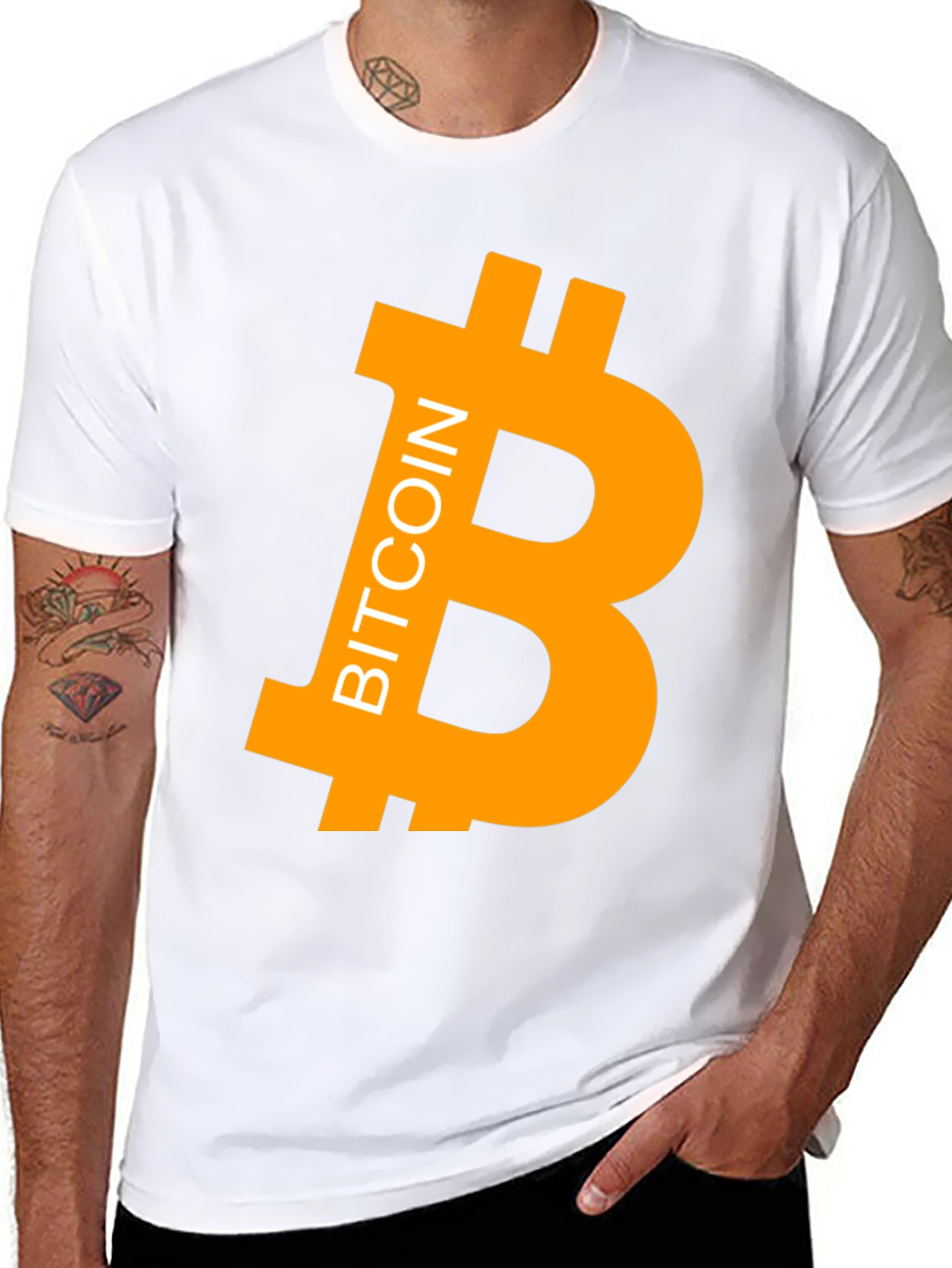 Bitcoin Logo Graphic Tee